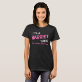 Harriet, was man T - Shirt nicht verstehen würde (Vorne ganz)