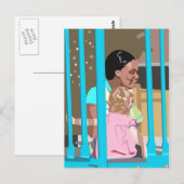Harriets neue Freunde-Postkarte Postkarte (Vorne/Hinten)