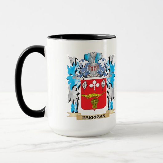 Harrigan Wappen - Familienwappen Tasse (Links)