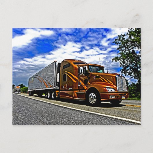 Harring Kenworth T660 Postcard Postkarte (Vorderseite)