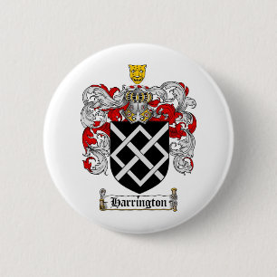 HARRINGTON FAMILIENWAPPEN - HARRINGTON WAPPEN BUTTON