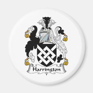 Harrington Familienwappen Magnet