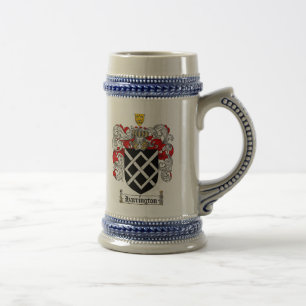 Harrington Wappen Stein/Harrington Stein Bierglas
