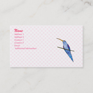 Harriot Kolibri Visitenkarte