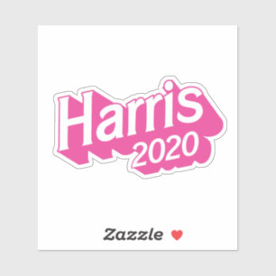 Harris 2020 Rosa Aufkleber