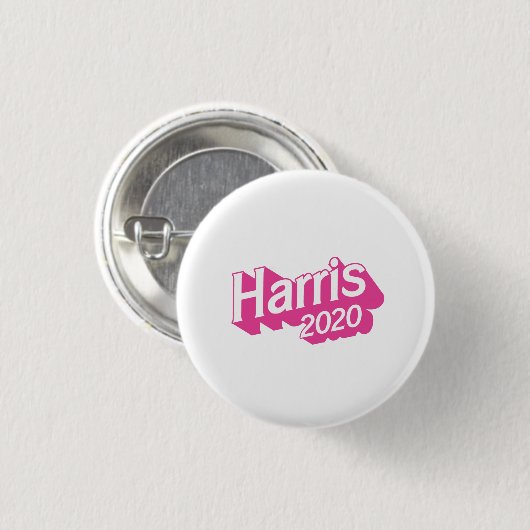 Harris 2020 Rosa Button (Vorne & Hinten)