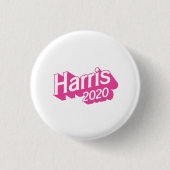 Harris 2020 Rosa Button (Vorderseite)