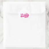 Harris 2020 Rosa Runder Aufkleber (Tasche)