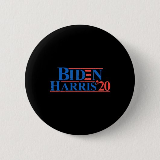 Harris 2020 Vizepräsident Pres störte Joe Kam Button (Vorderseite)