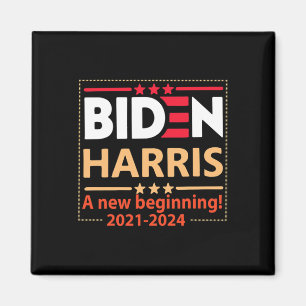 Harris 2021-2024 Ein neuer Anfang Magnet