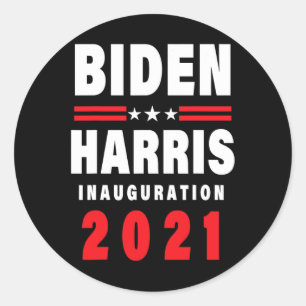 Harris 2021 - Joe Biden Kamala Harris - Inaugurati Runder Aufkleber