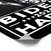 Harris 2024 47. Präsidentschaftswahl Joe Biden Kam Poster (Ecke)