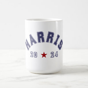 Harris 2024 Athletic Word Art Kaffeetasse