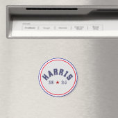 Harris 2024 Athletic Word Art Magnet (In Situ (Geschirrspüler))
