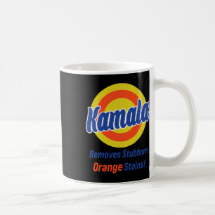 Harris 2024 entfernt Stubborn-Orangenstände 3 Kaffeetasse