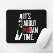 Harris 2024 Es geht um Frau Time President Electi Mousepad (Mit Mouse)