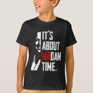 Harris 2024 Es geht um Frau Time President Electi T-Shirt