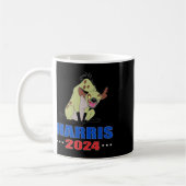 Harris 2024 Funny Hyena Kaffeetasse (Links)