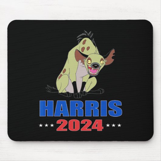 Harris 2024 Funny Hyena Mousepad (Vorne)