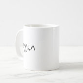Harris 2024 Funny Niedlich Childless Cat Lady Kaffeetasse (Vorderseite Links)