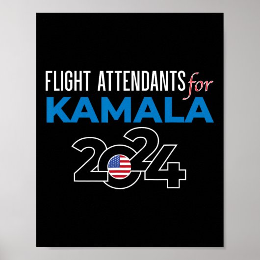 Harris 2024 für den Präsidenten Poster (Vorne)