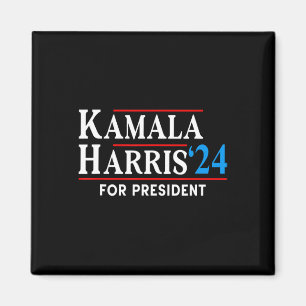 Harris 2024 Für Präsident Wahl Abstimmung Für Kama Magnet