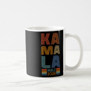 Harris 2024 für Präsidentschaftswahl Harris Walz W Kaffeetasse