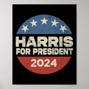 Harris 2024 für Präsidentschaftswahlkampagne 2 Poster