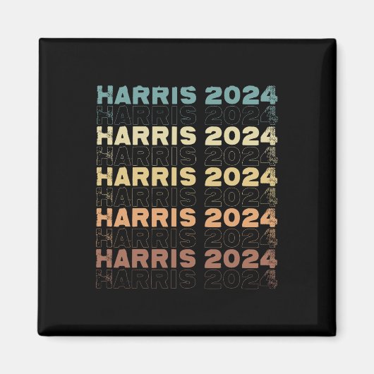 Harris 2024 für Wahlkampfangebot Magnet (Vorne)
