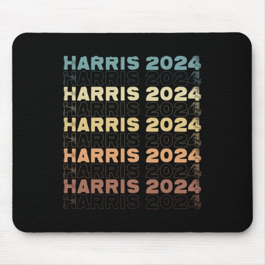 Harris 2024 für Wahlkampfangebot Mousepad (Vorne)