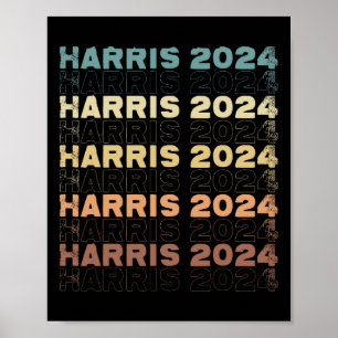 Harris 2024 für Wahlkampfangebot Poster