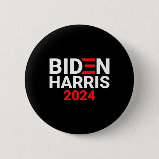 Harris 2024 Joe Biden für Präsident Button (Vorderseite)