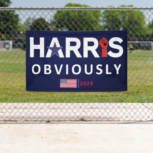 Harris 2024 - Kamala Harris Banner (Insitu)