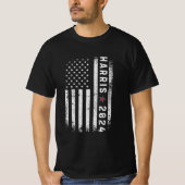 Harris 2024 Kamala Harris für Präsident 2024T-Shir T-Shirt (Vorderseite)