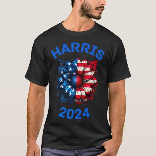 Harris 2024: Kamala Harris' Vision für Amerikas T-Shirt (Vorderseite)