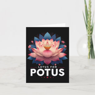 Harris 2024 Lotus for Potus Trending President Karte