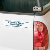 Harris 2024 People-first Präsident Autoaufkleber (Auf Lkw)