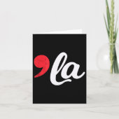 Harris 2024 Präsident Comma La Funny 1 Karte (Vorderseite)