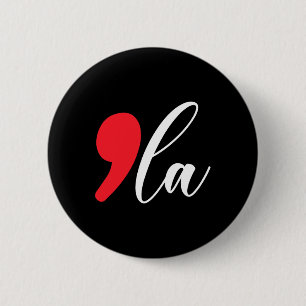 Harris 2024 Präsident Comma La Funny 2 Button