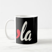 Harris 2024 Präsident Comma La Funny Kaffeetasse (Links)