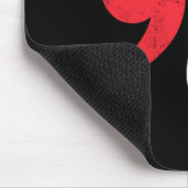 Harris 2024 Präsident Comma La Funny Mousepad (Ecke)