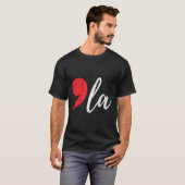 Harris 2024 Präsident Comma La Funny T-Shirt (Vorne ganz)
