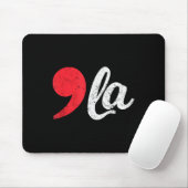 Harris 2024 Präsident Distressed Comma La Funny 1 Mousepad (Mit Mouse)
