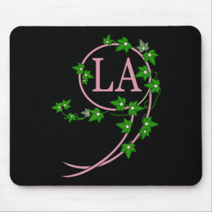 Harris 2024 Präsident Komma La Ivy Pink Und Grün  Mousepad