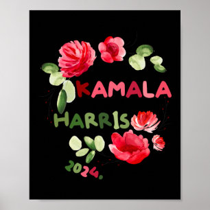 Harris 2024 Präsidentin Frauen - Funny America Wah Poster