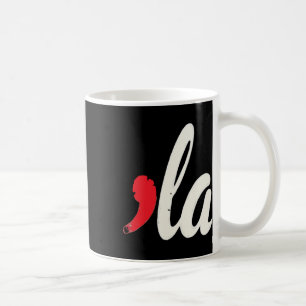 Harris 2024 Präsidentin Komma La Funny  Kaffeetasse