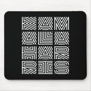 Harris 2024 Quilted Geometry Lettering Mousepad