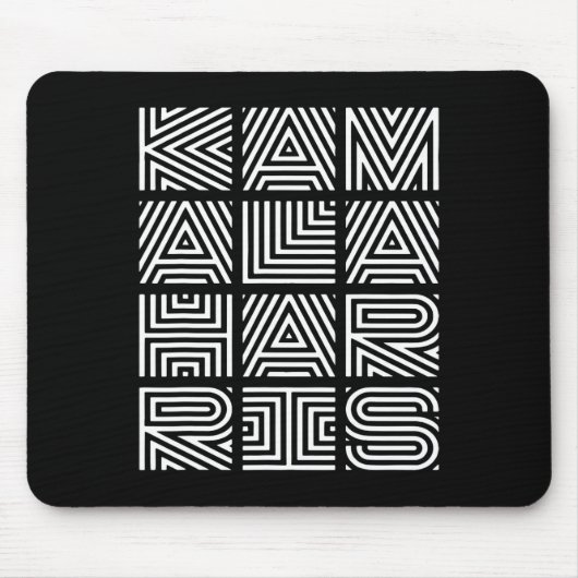 Harris 2024 Quilted Geometry Lettering Mousepad (Vorne)