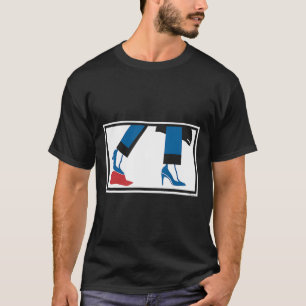Harris 2024 Retro Comma La Red Hat Anti Trump T-Shirt