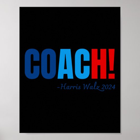 Harris 2024 Tim Wheimer Coach Poster (Vorne)